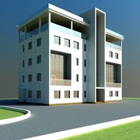 Office Building 3D Model