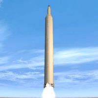 Iranian Qiam1 SRBM Missile 3D Model