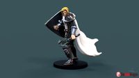 3D Printable Human Cleric Miniature 3D Model
