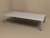 MolteniC table Less 3D Model