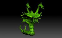 Dota 2-venomancer 3D Model