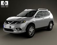 Nissan Rogue 2014 3D Model