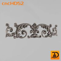 Horizontal decor 3D Model