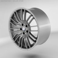 Bmw wheel 3D Model