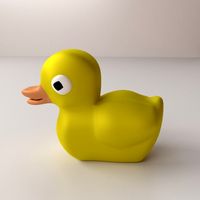 Rubber Ducky 3D Model