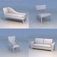 Sofa chair couch 3D Model