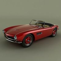 BMW 507 3D Model