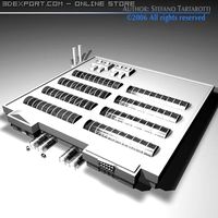 Market building 3D Model
