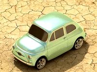 Fiat 500 3D Model