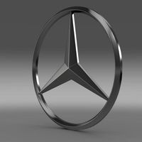 Mercedes logo 3D Model
