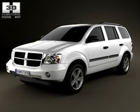 Dodge Durango 2008 3D Model