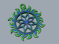 Pendente Alatyr 3D Model