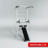 Exercise Machine 3D Model