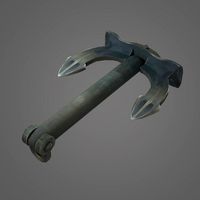 Anchor Lowpoly 3D Model