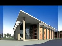 Architecture 537 3D Model