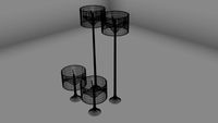 Flos spun lamp pack 3D Model