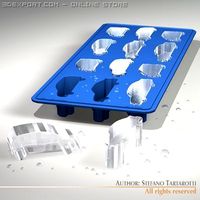 Ice tray 3D Model