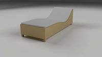 Wicker Lounge 3D Model