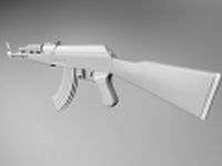 AK47 3D Model