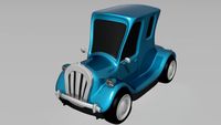 Cartoon car 3D Model