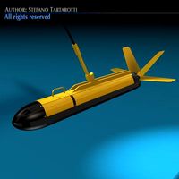Variable depth sonar 3D Model