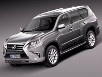 Lexus GX 460 2014 3D Model