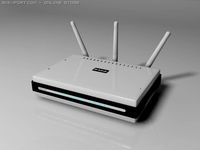 Router 3D Model
