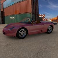 Porsche Boxster 3D Model