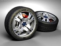 Wheel 3D Model
