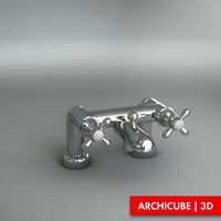 Bath Mixer 3D Model
