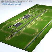 Airport scenario 3D Model