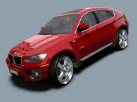 BMW X6 3D Model