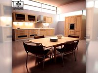 Kitchen set i1 3D Model