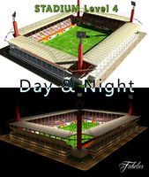 Stadium Level 4 DayNight 3D Model