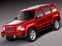 Jeep Patriot 2014 3D Model