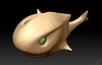 Toon Shark 3D Model