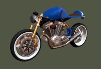 Concept Motorcycle 3D Model
