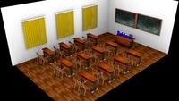 Room clas 3D Model