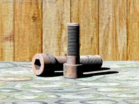 Screws Bolts DIN 912 AutoCAD 2007 2010 3D Model