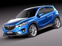 Mazda CX5 2012 3D Model
