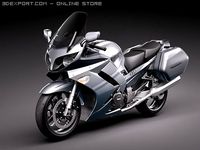 Yamaha FJR1300A 3D Model