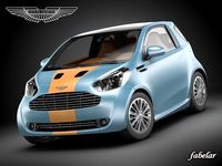 Aston Martin Cygnet racing 3D Model