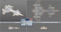 Space Ship 3D Model