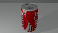 Cola can 3D Model