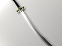 Scimitar 3D Model