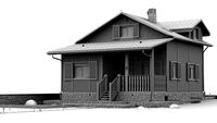 Cabin 3D Model