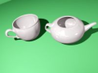 Tea set 3D Model