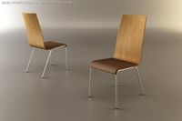 Sidechair Mitab Saga 3D Model