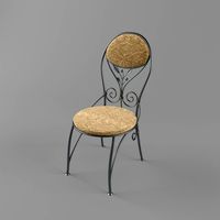 Forged chair 3D Model