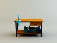 Work Bench 3D Model